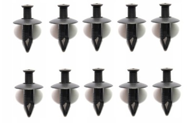 10x штифт клипса подкрылок mazda 5 mazda 3 фото №1