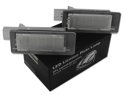 Ліхтарі led номерного знака renault scenic ii iii latitiude фото №1