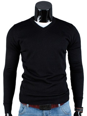 SWETER męski w SEREK TC05 Czarny__M_PRODUKT_PL