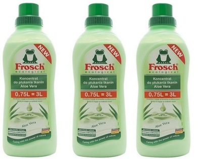 FROSCH EKO 3 x PŁYN DO PŁUKANIA ALOE-VERA 0,75