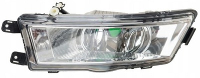 Лампа протитуманна протитуманна фара лівий skoda rapid 12- фото №1