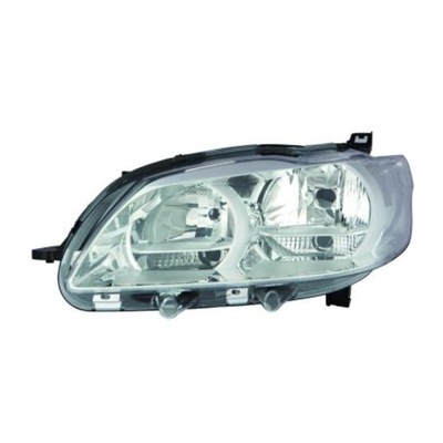 Фара лампа peugeot 301 '12- левая depo фото №1