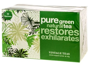 Herbata zielona Vintage Tea Pure torebki 30 szt