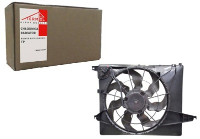 Вентилятор радіатора hyundai santa fe iii 2.4 12- фото №1