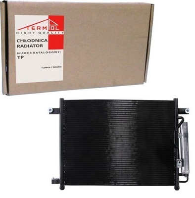 Радіатор кондиціонера chevrolet aveo 05- kalos 02 фото №1