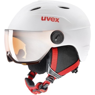 Kask Narciarski Uvex Junior Visor Pro 52-54cm niebieski