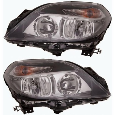 REJILLAS FAROS MERCEDES KL B W246 11- JUEGO DEPO  