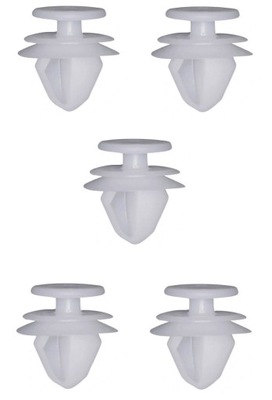 5x клипса штифт обивка citroen c4 picasso c6 c8 фото №1