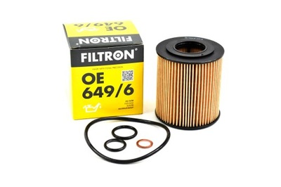 FILTRON FILTRO ACEITES BMW 1 E87 116 118 120I OE649/6  