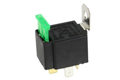Реле автомобільний 4pin 12v 30a запобіжник фото №1