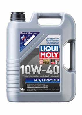 ALYVA VARIKLIO 2184 LIQUI MOLY MOS2 LEICHTLAUF 10W40 5L 