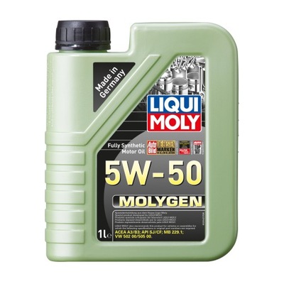 МАСЛО LIQUI MOLY MOLYGEN 5W50 1L FULL SYNTHETIC PAO