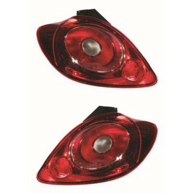 FAROS PARTE TRASERA PARTE TRASERA FORD KA '08- JUEGO DEPO 