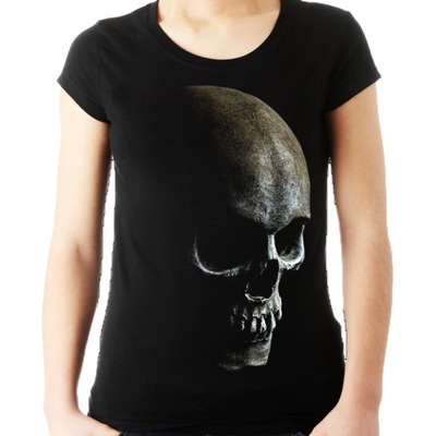 Koszulka z czaszką bluzka t-shirt horror HQ - XS