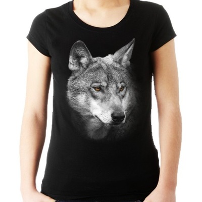 Koszulka z wilkiem bluzka t-shirt wilk wolf HQ XXL