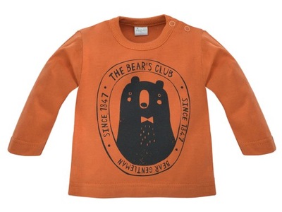 Bluzka Bluzeczka Bawełniana Pinokio Bears Club 74
