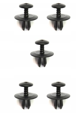 5x клипса штифт шумоизоляция капот bmw x6 e72 z3 e36 фото №1