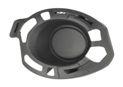 Renault clio 09-12 заглушка противотуманной фары левая перед фото №1