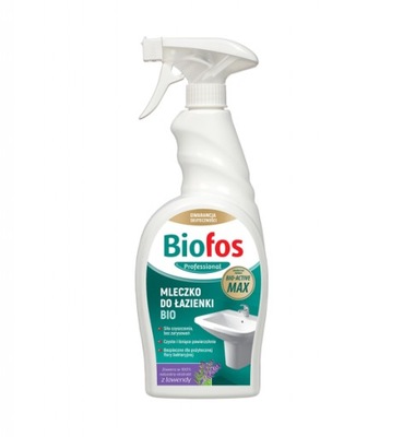 Biofos Mleczko do czyszczenia łazienki 750ml Spray