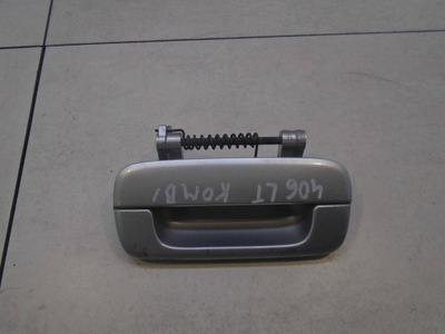 Ручка дверь наружная левый задняя peugeot 406 kombi фото №1