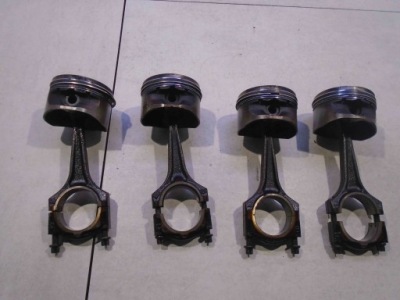 Поршень шатун astra g 1.6 16v фото №1