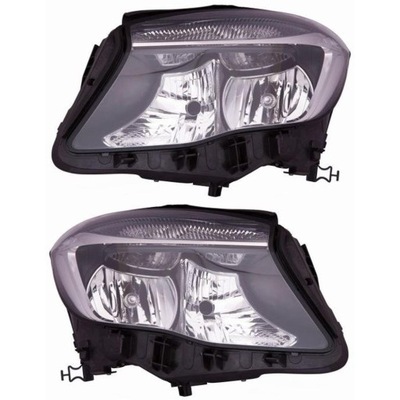 REJILLAS FAROS MERCEDES KL GLA X156 13- JUEGO DEPO  