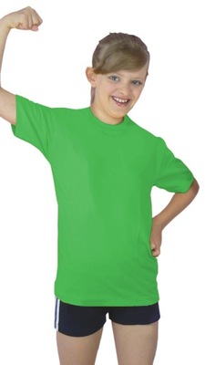 6304_Koszulka sportowa T-SHIRT rozm_98 zielona
