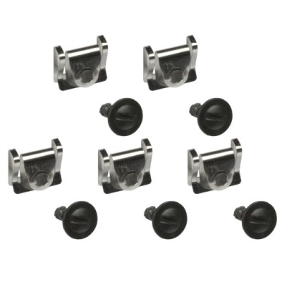 Набір кліпси захист коробки audi a4 b5 a6 c5 c6 фото №1