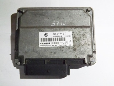Блок управления бортовой компьютер 0ac927771d 5wp22509 фото №1