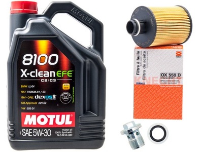 FILTRO ACEITE MOTUL 5W30 INSIGNIA A MERIVA B 1.3 2.0  