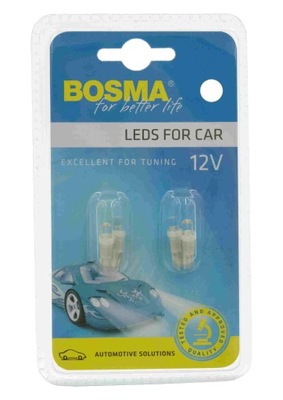BOSMA LED ŻARÓWKA T05 1xLED WIDE VIEWING WHITE 12V