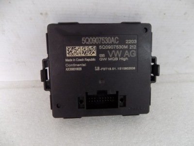 Vw skoda seat модуль шлюз 5q0907530ac фото №1
