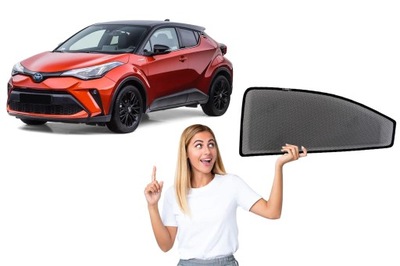 TOYOTA C-HR 2016+ CORTINAS ANTISOLAR  