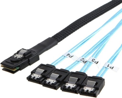 CHENYANG KABEL MINI SAS SFF-8087 36PIN DO 4 SATA 7PIN