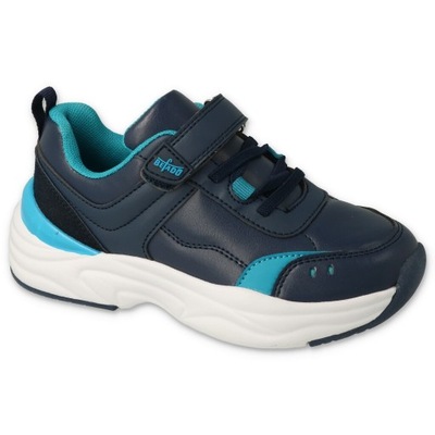 Granatowe Niebieskie Buty Sportowe Befado r.39