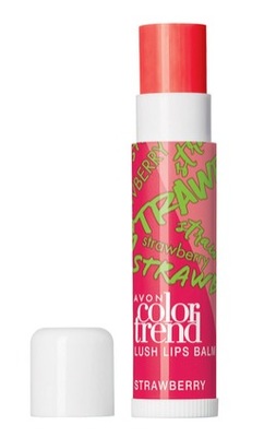 AVON BALSAM POMADKA DO UST STRAWBERRY TRUSKAWKA