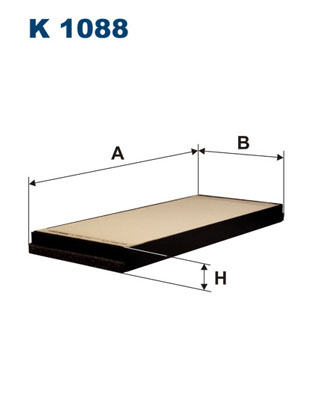 FILTRAS ORO KABINOS FILTRON K1088 