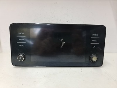 Радіо skoda scala дисплей lcd 654035871b фото №1