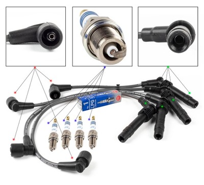 ACCIONAMIENTO + BUJÍAS NGK OPEL OMEGA B 2.0 93-99  