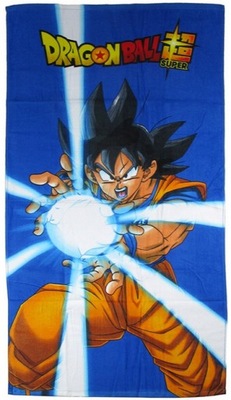 Ręcznik kąpielowy plażowy Dragon Ball Super Saiyan Goku DRAGONBALL Oryginał