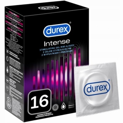 DUREX INTENSE ORGASMIC 16 szt. Orgazm dla KOBIET