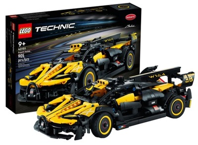 LEGO TECHNIC 42151 BOLID BUGGATI zestaw klocków +9 lat