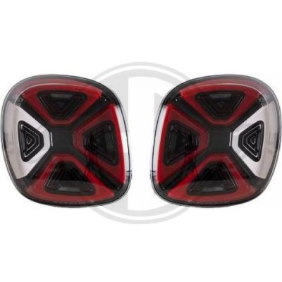 Фара задняя задний  левая правый  комплект mercedes smart coupe/cabrio for two 14- фото №1