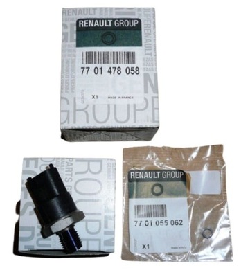 Датчик тиску пального оригінал 7701478058 trafic 2 1.9dci фото №1