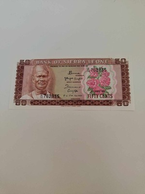 Sierra Leone - 50 Centów - 1984 - UNC