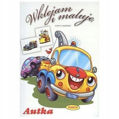 Wklejam i maluję - Autka