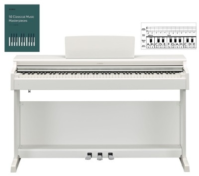 YAMAHA YDP-164 WH Cyfrowe Pianino białe