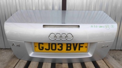 Крышка багажника багажника audi a4 b6 cabrio 02-06 фото №1