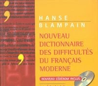 Nouveau Dictionnaire des difficultes du Francais