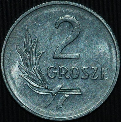 2 grosze 1949 - menniczy egzemplarz